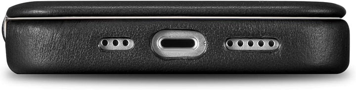 Mobiskin Hülle kompatibel mit Apple iPhone 14 (6,1 Zoll), Handyhülle mit echtem Leder, Case, Schutzh