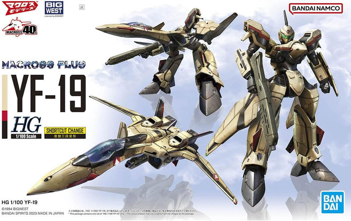 MACROSS - HG 1/100 YF-19 - Model Kit