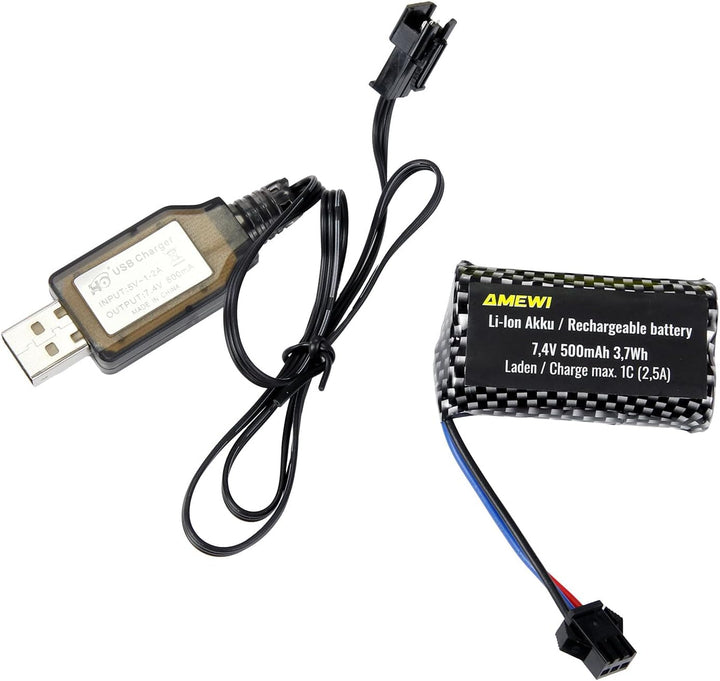 Amewi AMXRock Mini-D90 Scale Crawler 4WD 1:16 RTR grau inkl. Fernsteuerung, Akku, Ladekabel