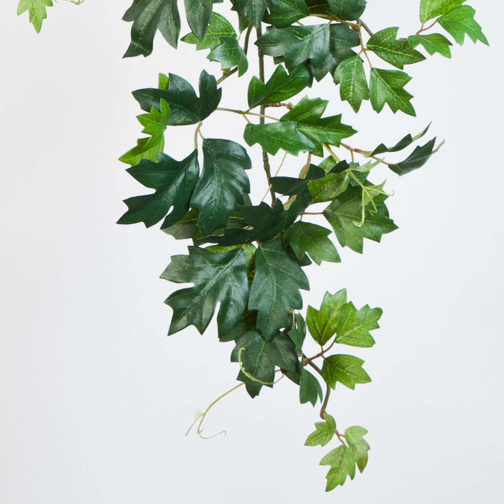 artplants.de Künstliche Königsweinranke HEROPHILA, 695 Blätter, grün, 90cm - Kunstranke - Dekopflanz