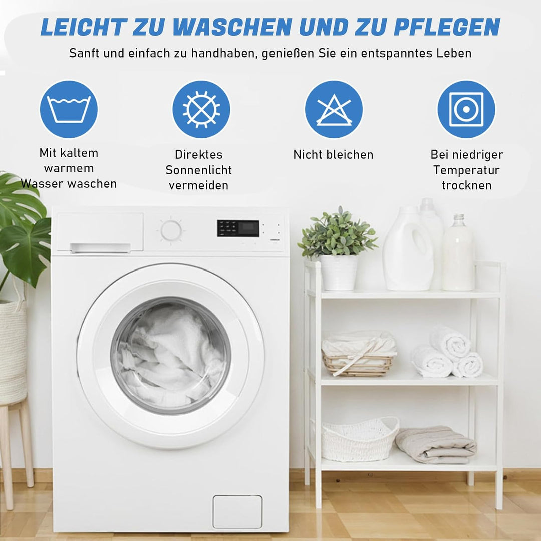 Fussball Star Bettwäsche 135x200 2-Teilig Mit Reissverschluss Microfaser Bettbezug Mit 80x80cm Kisse