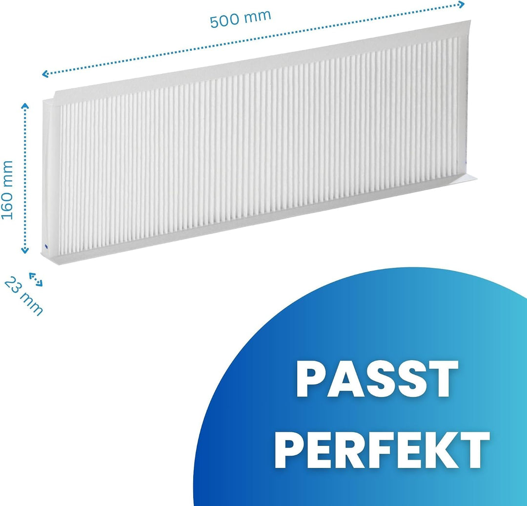 Filter für Zehnder ComfoAir Q350, 450 TR, Q650, 450 ST - Ersatzfilterset 1x G4 1x F7, Ersetzt 400502