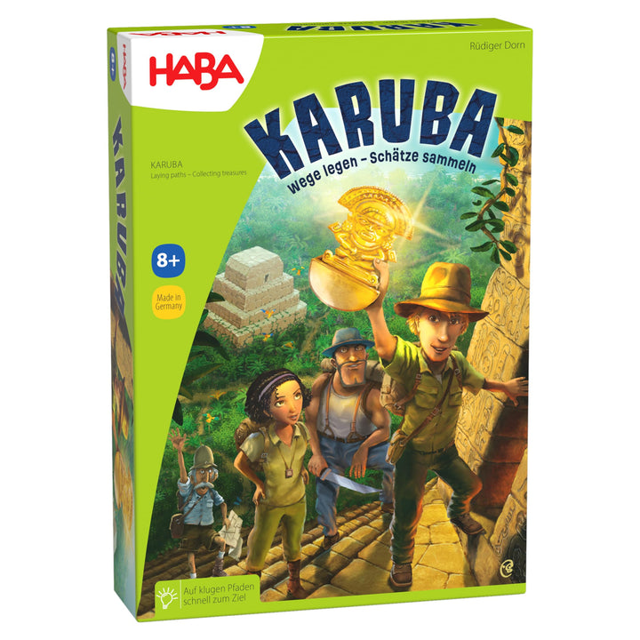 HABA Karuba, Strategie- und Brettspiel grün, grün