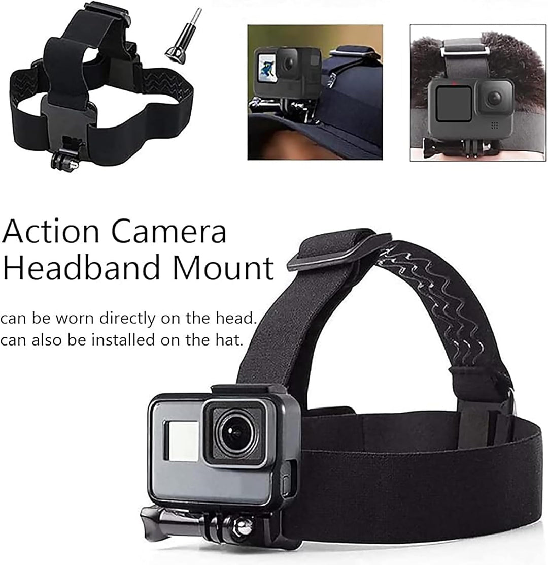 Action Kamera Zubehör Brustgurthalterung Stirnband Halterung Saugnapf Halterung Suction Cup Mount Ko