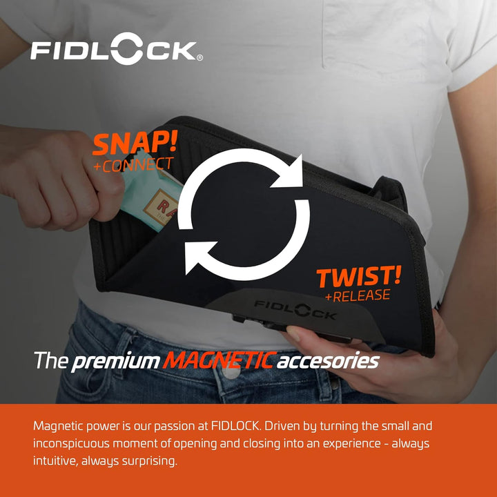 Fidlock GmbH Twist Essential Bag M schwarz Schwarz 120 x 285 x 150 mm, Schwarz 120 x 285 x 150 mm