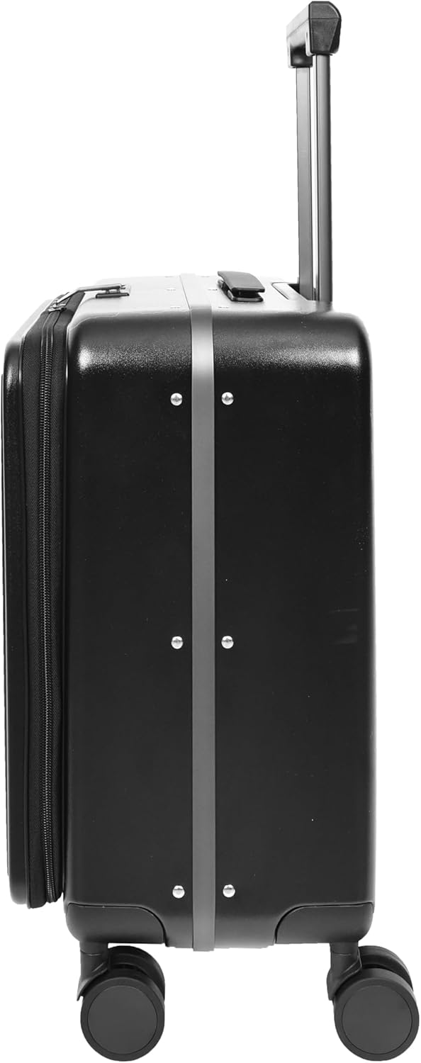 A1 FASHION GOODS Pilot Case Hard PC Laptop Tasche 4 Rollen Kabinengrösse Business Reise Gepäck Scoot