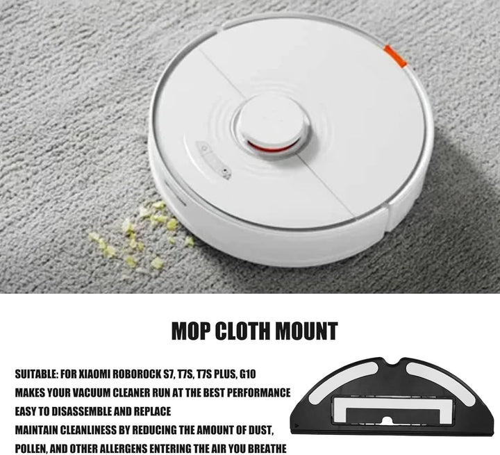 Staubsauger Wischpad Ersatzzubehör für Xiaomi Roborock S7 T7S, Zubehör für Elektrisch Gesteuerte Mop
