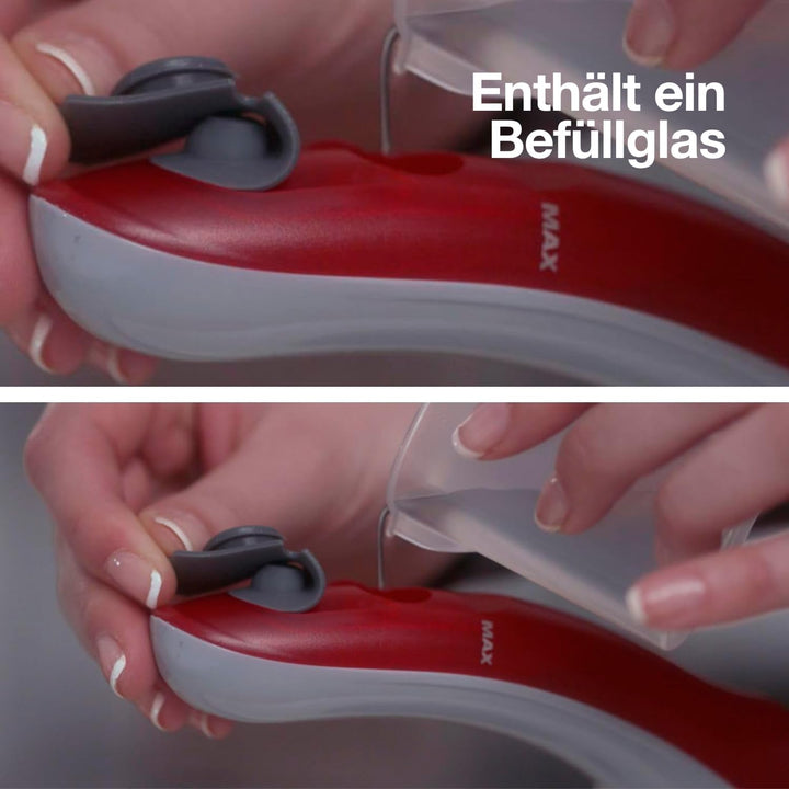 Solac PV1652 Viaggio Pro Reisebügeleisen, Keramik, grau 1100W | Klappbar, 1100W | Klappbar