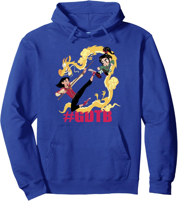 Disney Wreck It Ralph 2 Comfy Princess Mulan #GDTB Pullover Hoodie