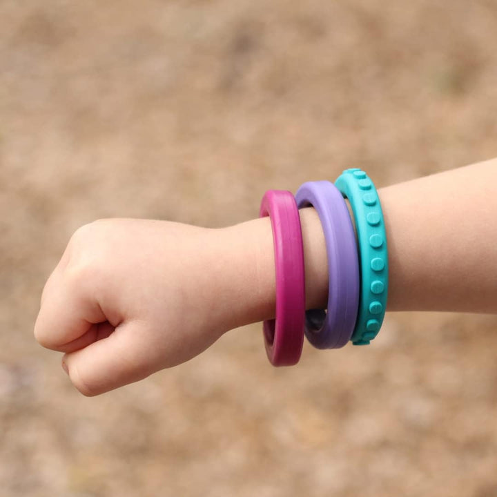 ARK Kauarmband texturiert in verschiedenen Stärken für Kinder- Innnen Durchmesser ca. 5,35 cm - zum