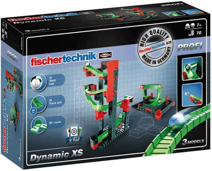 Fischertechnik 536619 XS Building Kit (70 Piece) Dynamic Kugelbahn Starterset ab 7 Jahre beinhaltet