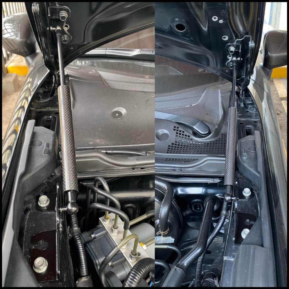 JINGLINGKJ für MX-5 124 Spider 2015-2019 Frontklappen-Dämpfer-Gasstreben Stossdämpfer Stossstange Ho