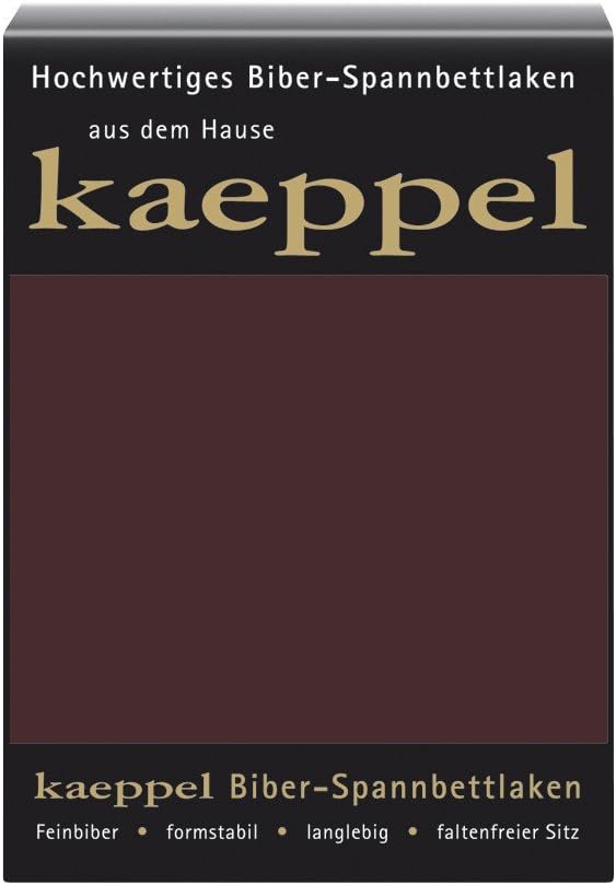 Kaeppel Biber Bettlaken Betttuch 180-200x200 cm Spannbettlaken 14 Farben Uni Öko, Farbe:Lind 200 cm
