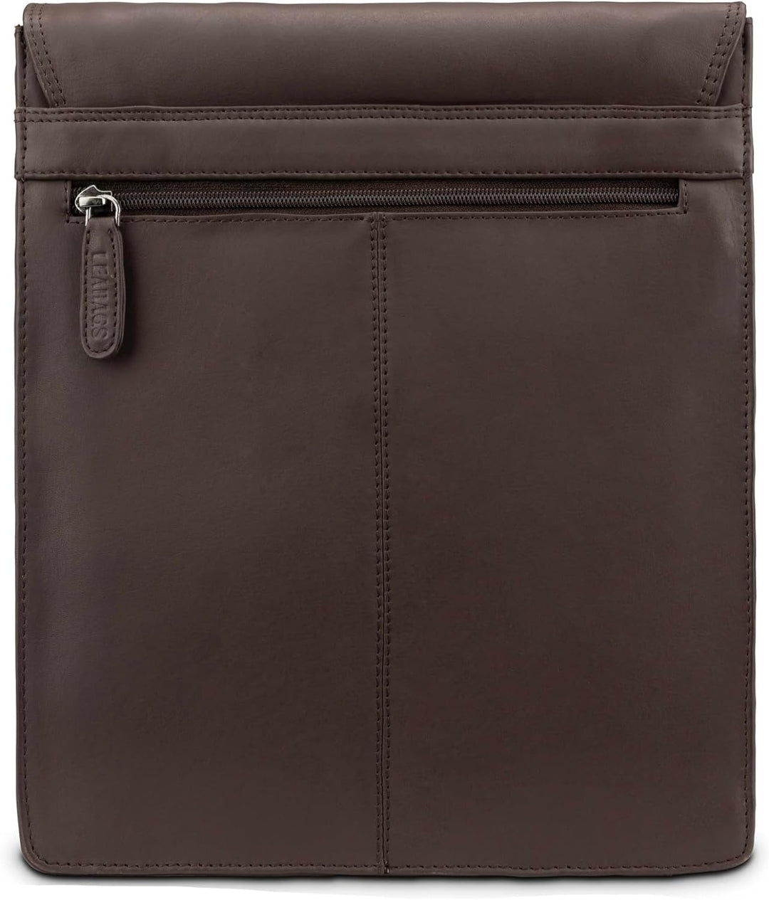 LEABAGS Leder Umhängetasche Herren &amp; Damen I Echtleder Laptoptasche bis 13 Zoll I Messenger Bag mit