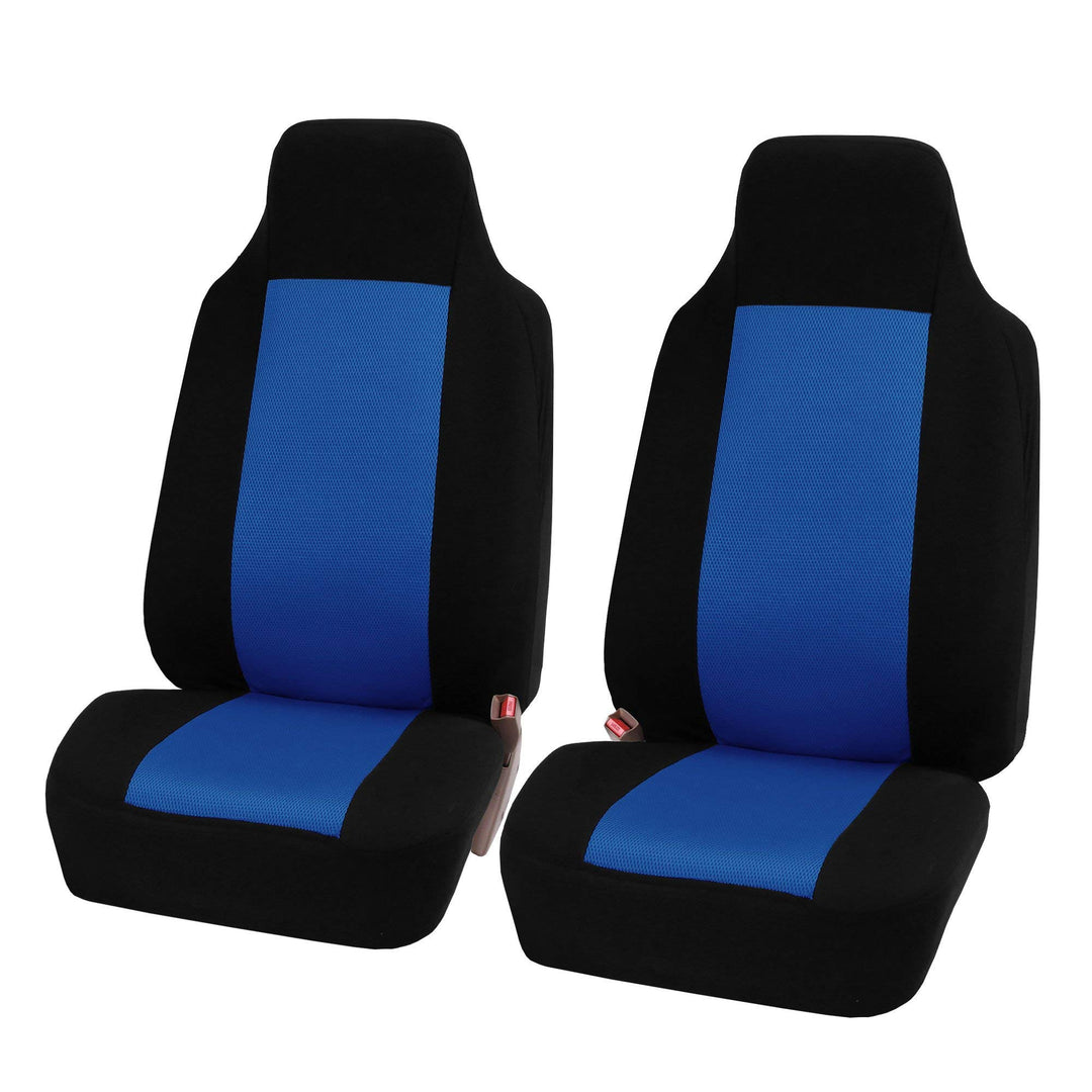 FH GROUP FB102BLUE102 Vorderen Satz Auto Sitzbezüge, Blau, Anzahl 2 Blaues Front-Set Front Set, Blau