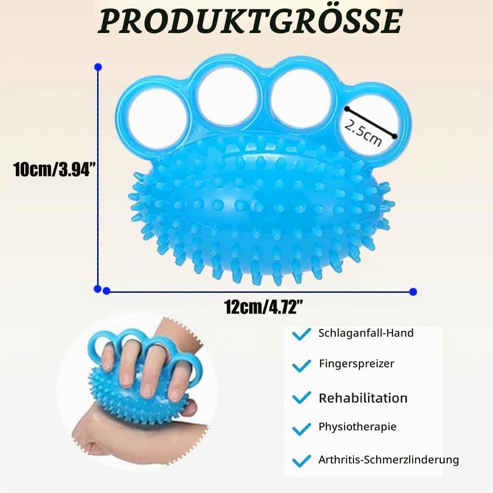 Fingertrainer Handtrainer Ball Set, 11 Stück Handtrainer Fingertrainer Ball Weich mit 3 Stärken für