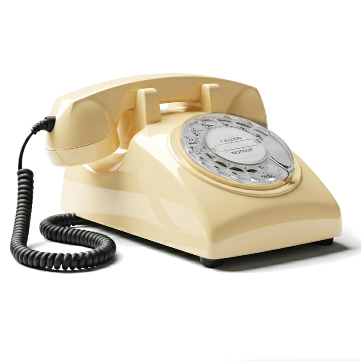 Retro Telefon Wählscheibe/Festnetztelefon Retro/Telefon mit Schnur/Telefon mit Wählscheibe/Telefon R
