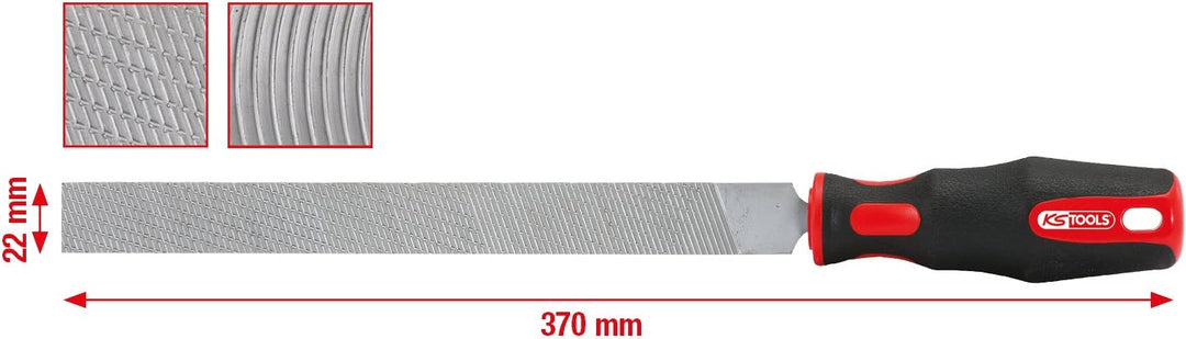 KS Tools 157.0123 Installations-Raspel, 370 mm