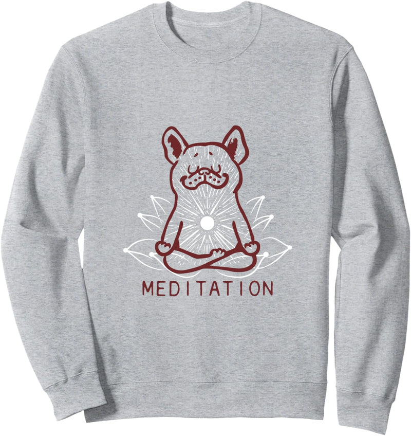 Meditation Frenchie Sweatshirt