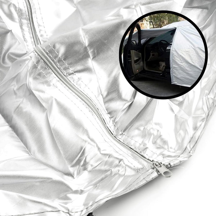 LST Autoabdeckung Outdoor Wasserdicht UV-Schutz Atmungsaktiv – Wind- & Staubdicht, Premium-Material,