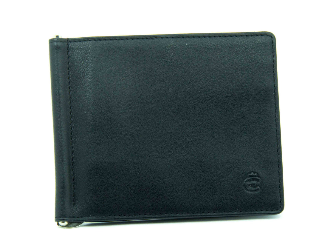 Esquire Geldklammer Logo Klammerbörse Schwarz 251110