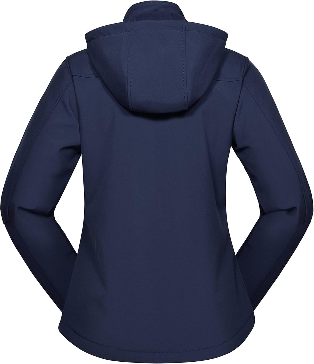 Little Donkey Andy Softshelljacke für Damen mit abnehmbarer Kapuze, Fleecefutter und Wasserabweisend