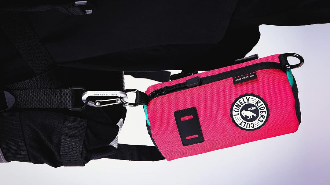 ULAC - Coursier Bike Handlebar Bag | 2,7 L | 20cm x 12cm | Befestigung am Lenker | Für Handy, Flasch