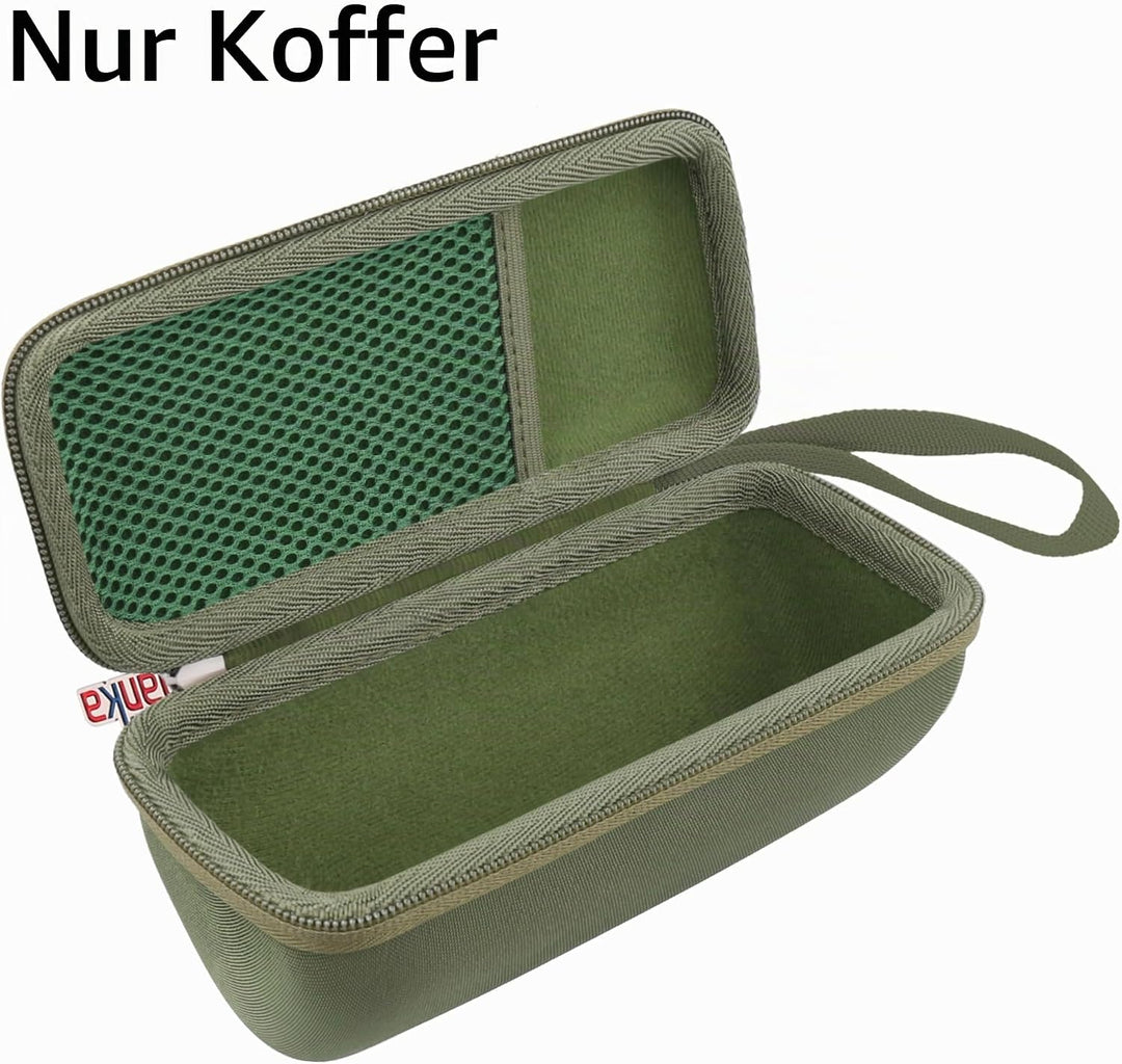 Khanka Hartschalen-Reiseetui Ersatz für Sonos Roam Bluetooth-Lautsprecher Grün, Grün