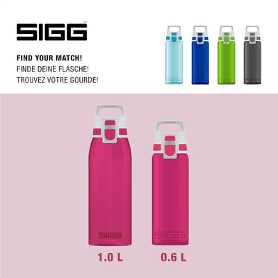 SIGG - Tritan Trinkflasche - Total Color ONE ONE - Für Kohlensäurehaltige Getränke Geeignet - Spülma