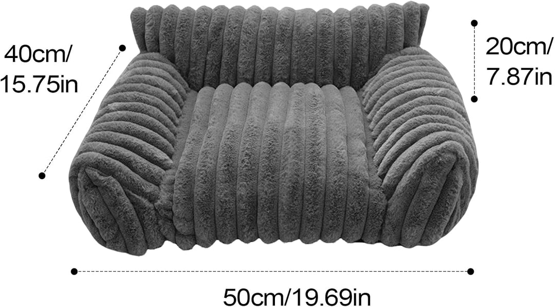 Katzen-Couch-Bett, rutschfeste Haustiercouch, kaufest, Katzen- und Hundesofa für Terrasse, Schlafzim