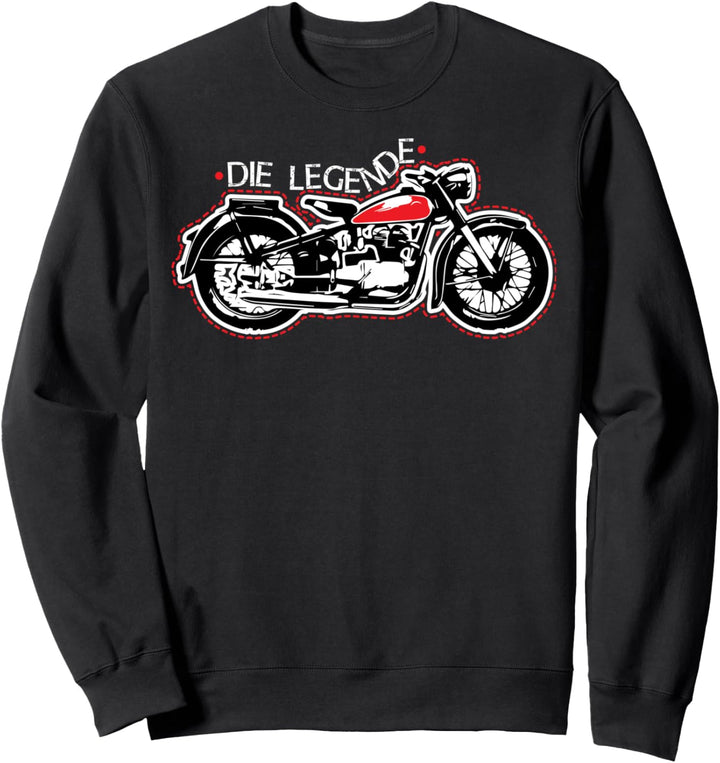 Die Legende Moped Oldtimer Simson Awo Sweatshirt