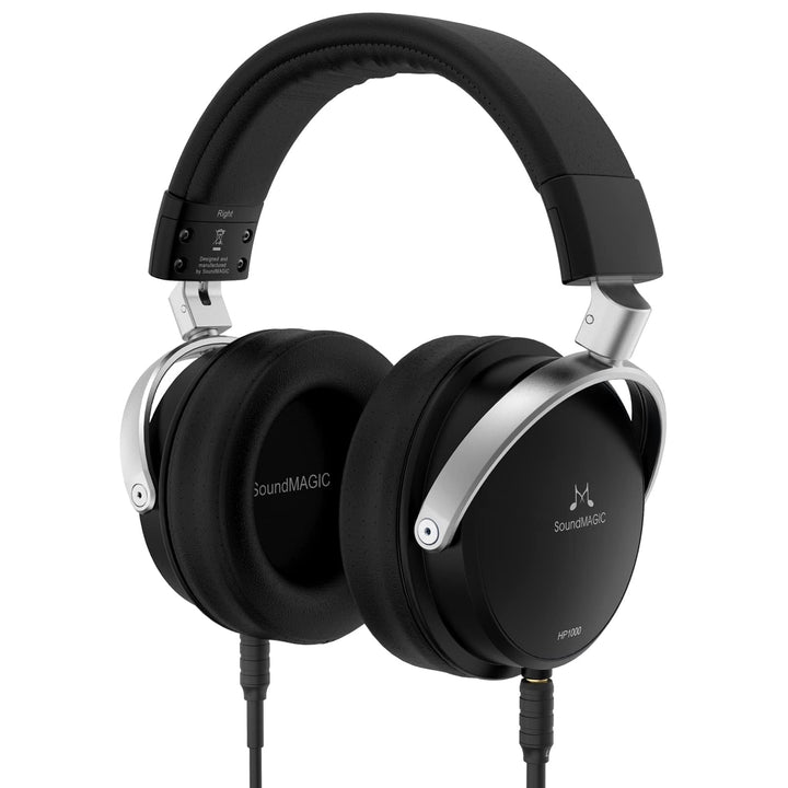 SoundMAGIC HP1000 Wired Over-Ear Headphones, HiFi Stereo Professional Premium Headphones, Noise Isol