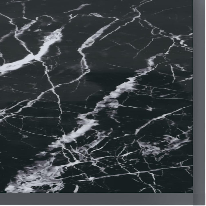 Bussandri Exclusive - Konsolentisch Schwarz 140x35x75,5 cm Hartglas