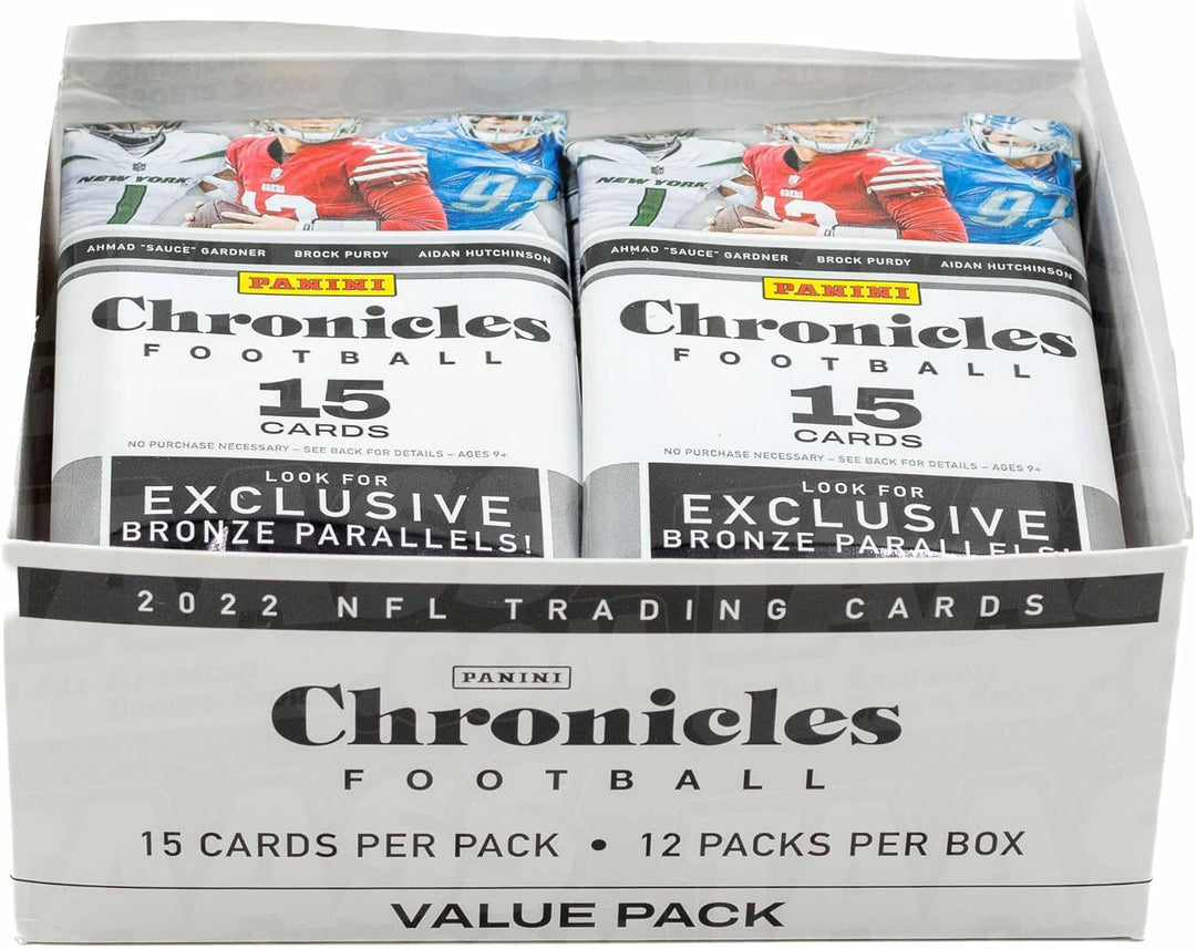 2022 Panini Chronicles Football NFL Fat-Pack Box