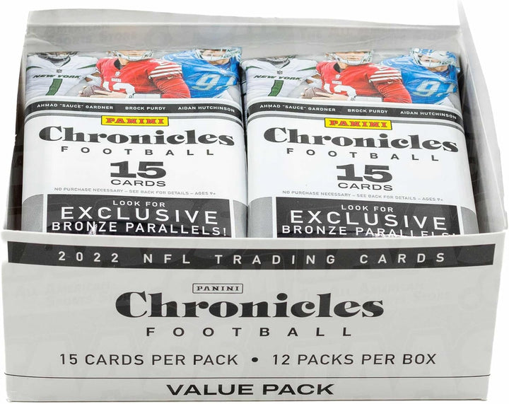 2022 Panini Chronicles Football NFL Fat-Pack Box