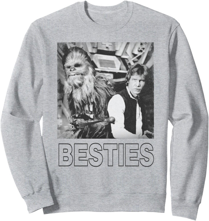 Star Wars Han Solo Chewbacca Besties C1 Sweatshirt