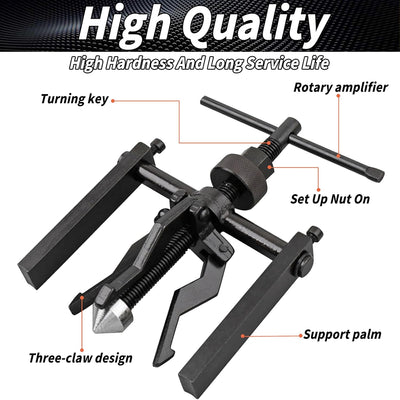 3-Backen Innenlager-Abzieher Lager Abzieher Werkzeug Innenabzieher Für Motorrad Und Auto Aus Chrom-V