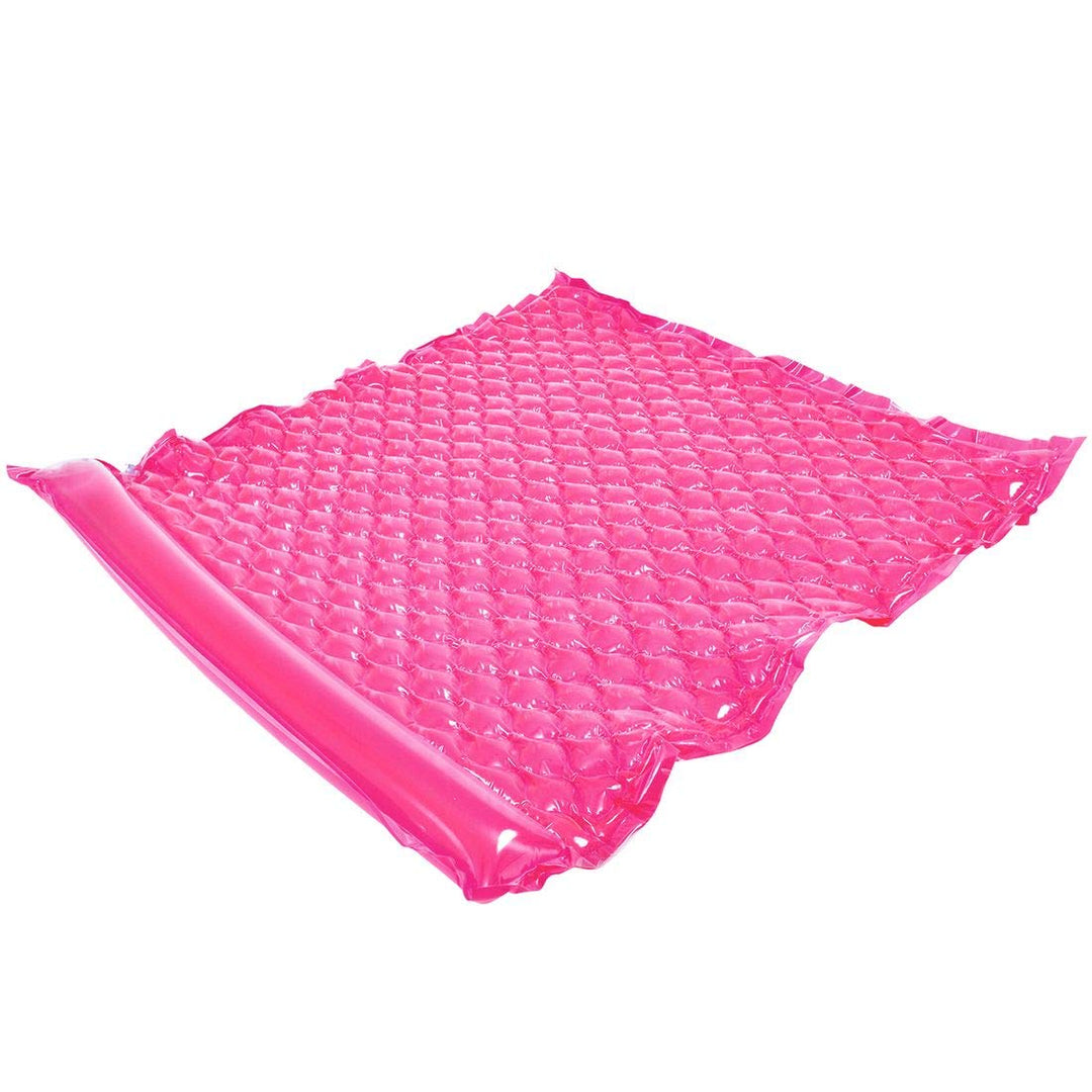 Jilong Wave Mat Duo Pink 218x88cm Schwimmmatte 2 Mann Luftmatratze Strandmatte Poolliege Wasserliege