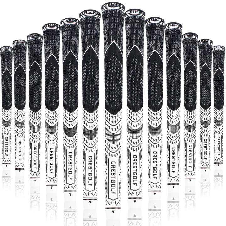 CRESTGOLF Golfgriffe Aktualisierte Multi-Compound-Golfgriffe für Golfschläger, Golf Grips Set mit 13