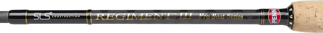 PENN Regiment III Pro Bootsrute – Meeresangelrute mit Korkgriff – Wrack- und Riffangeln – Seeaal, Do