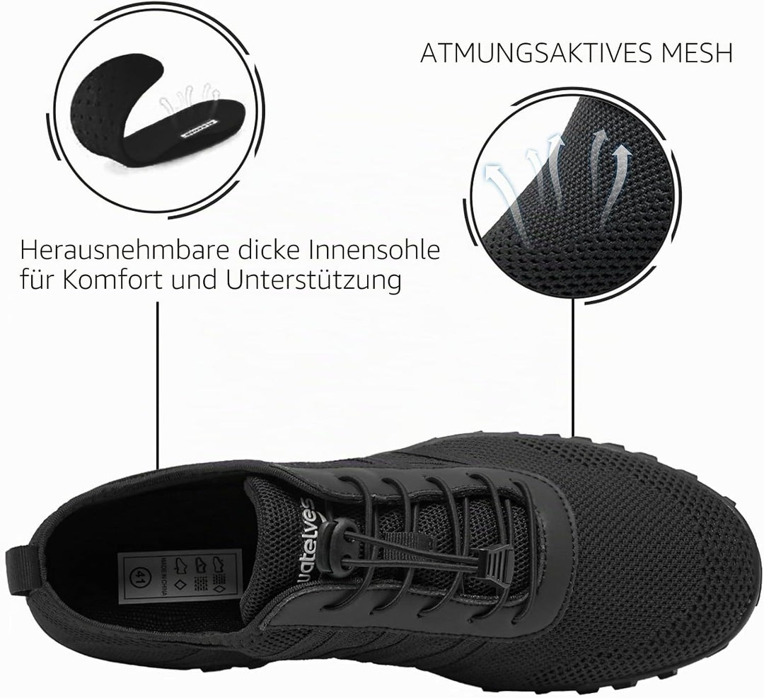 WateLves Badeschuhe Herren Damen Barfussschuhe Wasserschuhe Schwimmschuhe Strandschuhe für Surfen,Ta
