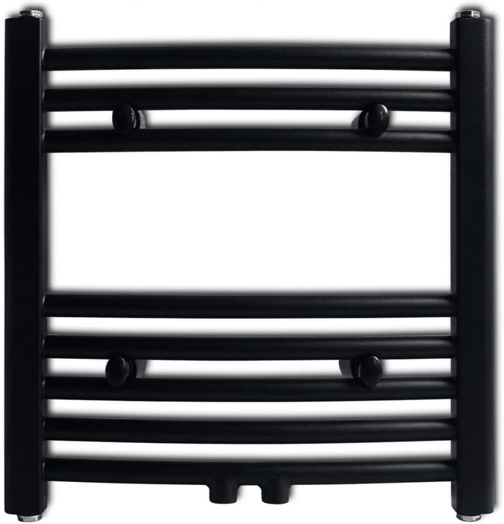 vidaXL Handtuchheizkörper Badheizkörper Handtuchheizer Badheizung 480 x 480 mm Incurvé, Incurvé