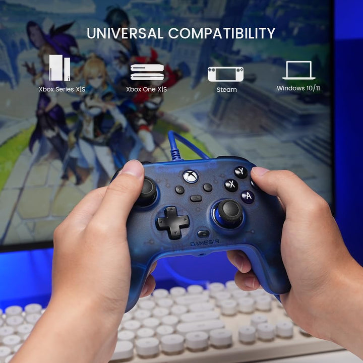 GameSir T7 Wired Xbox Controller with Hall Effect Joysticks and Triggers, Plug & Play Gamepad for Xb