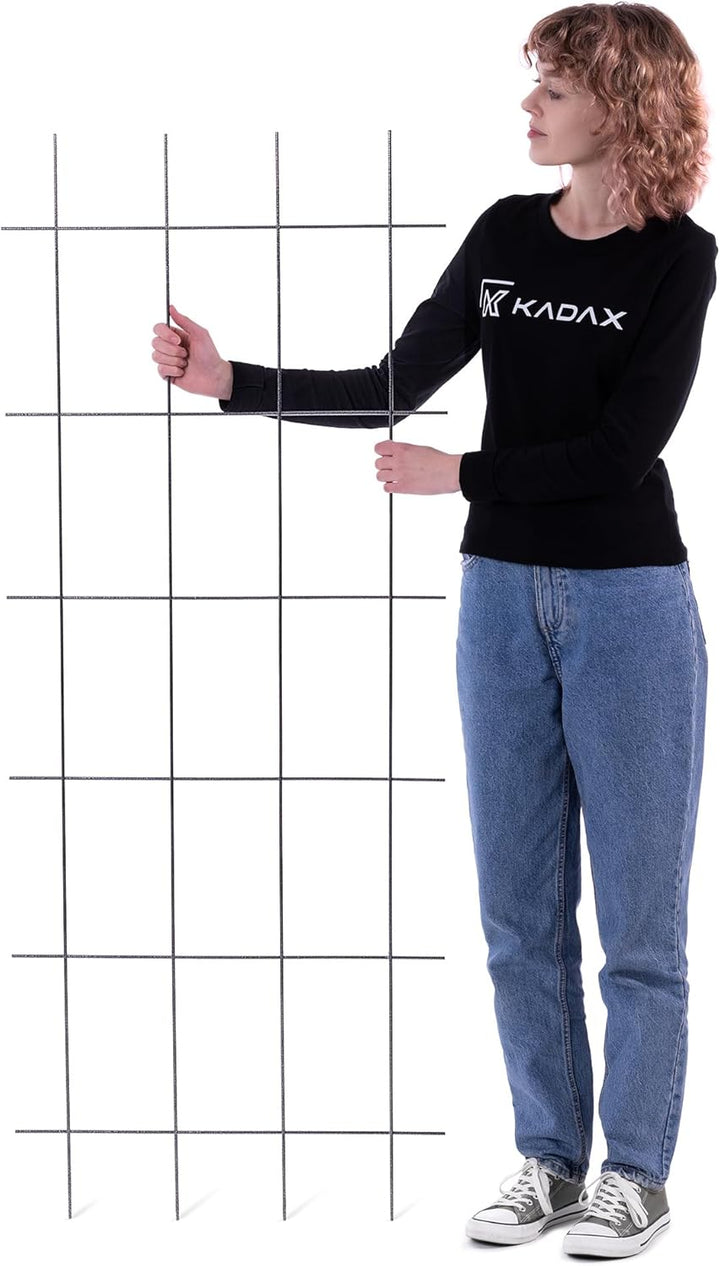 KADAX Rankgitter, Gitterspalier für Garten, Pflanzen, Balkon, Terrasse, Metall Spalier, Rankhilfe, K