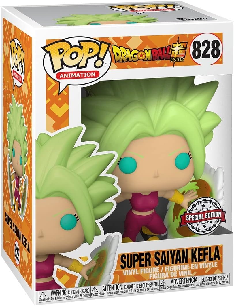 Funko, Mehrfarbig, 48704 POP-Animation: DBS-SS Kefla 3.75 inches Mehrfarbig, 3.75 inches Mehrfarbig