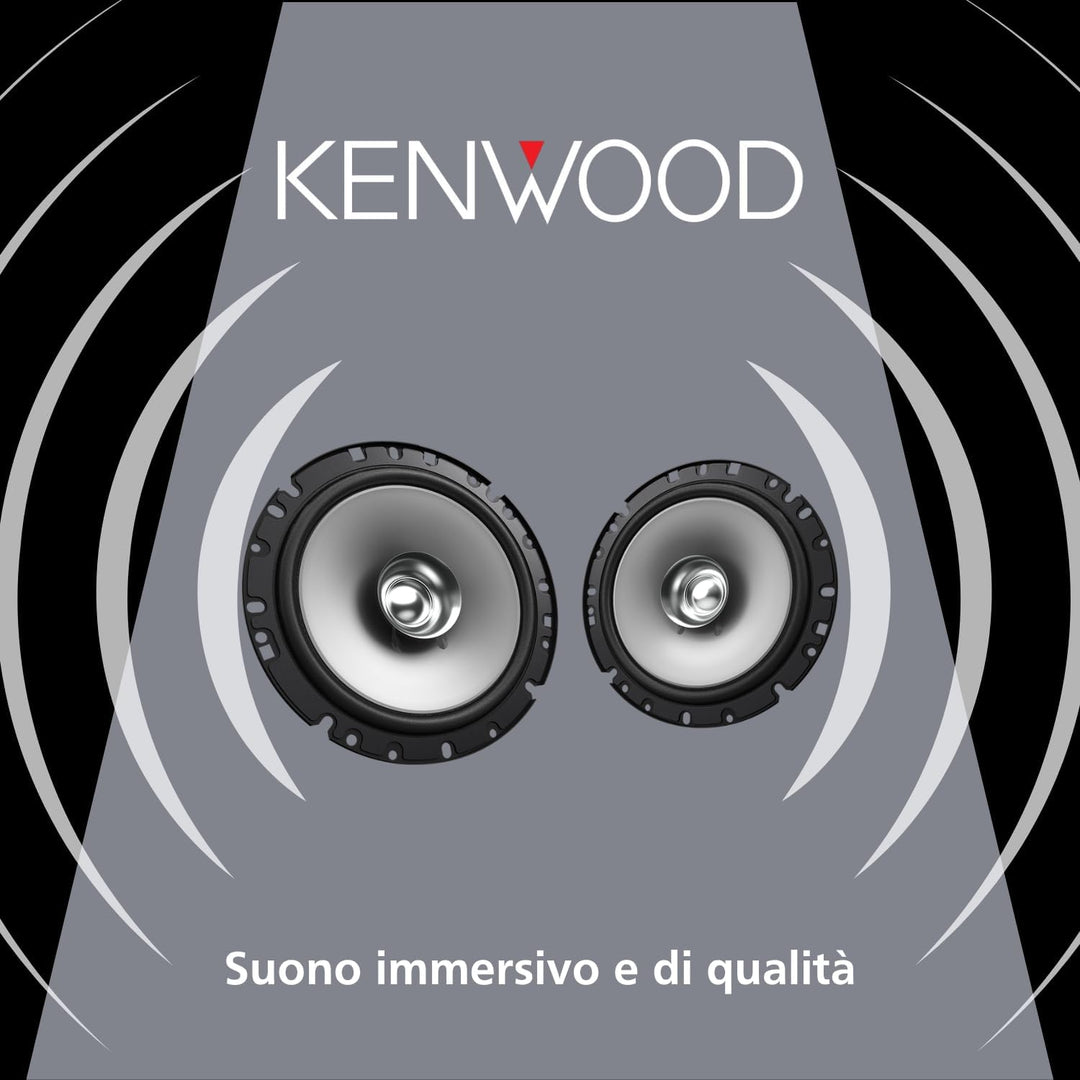 Kenwood KFC-S1756 Doppelkonus-Lautsprecher, 170 mm schwarz