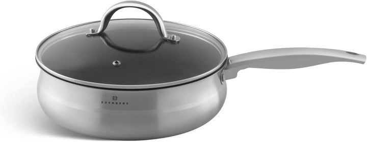 EDENBERG 12-tlg Topfset Induktion, Töpfe & Pfannen beschichtet, Kochtopf Set | induktions Töpfe Set,