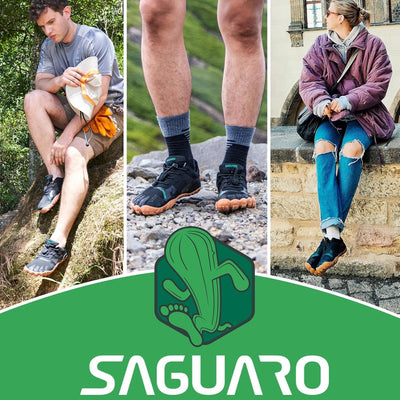 SAGUARO Unisex Minimalistische Barfussschuhe Traillaufschuhe Atmungsaktiv Schnell Trocknend Badeschu