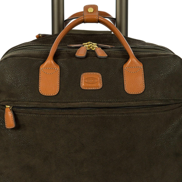 Bric's Life Tropea Ultralight International Handgepäcktasche für Laptop/Tablet/Pilot Olive, Olive