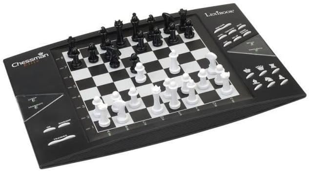 Lexibook CG1300 - Elektronisches Schachspiel mit sensitivem Spielbrett, 2 SPIELER Chessman Elite, Ch